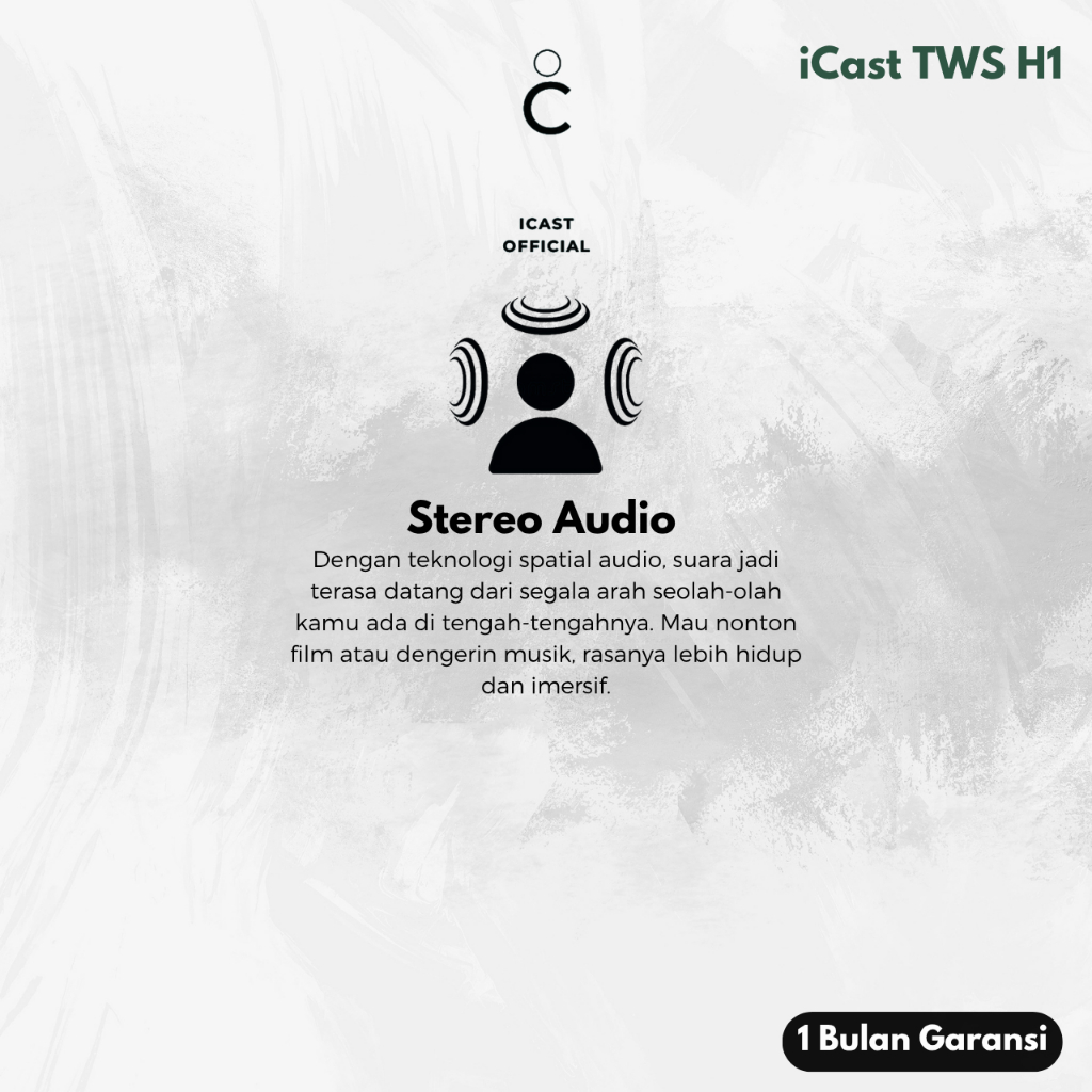 terbaru icast tws pro h1 edition final upgrade wireless charging [pop up + serial detected] by icast