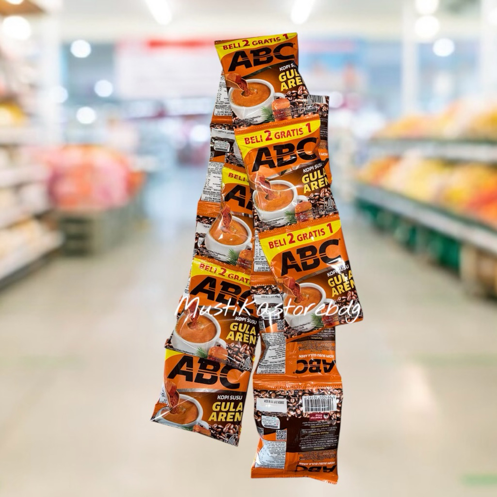 

Renceng ABC Kopi Susu Gula Aren Isi 15 Sachet
