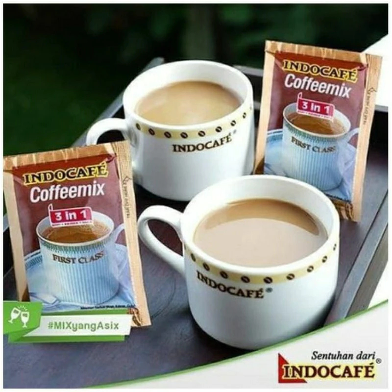 

Indocafe CoffeeMix 3 in 1 Isi 10 Sachet