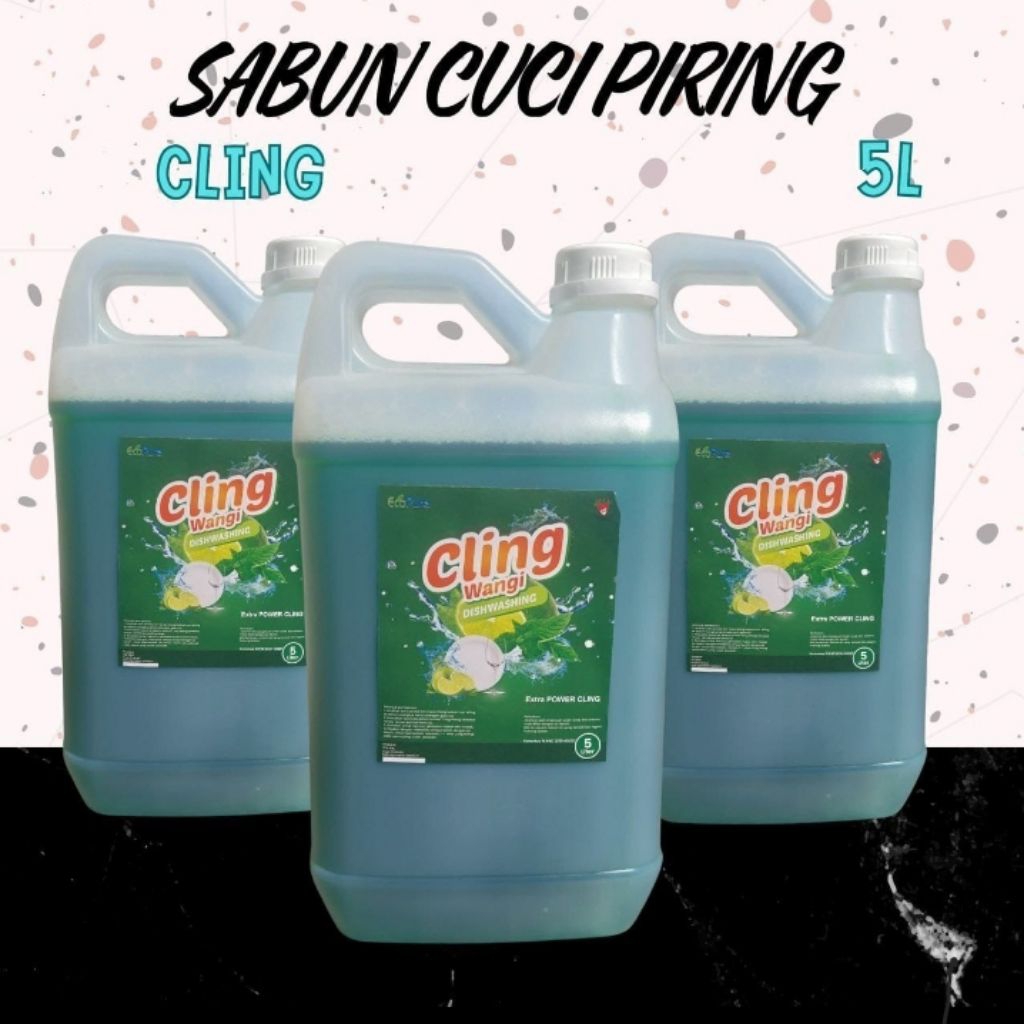 sabun cuci piring "cling" 5 liter