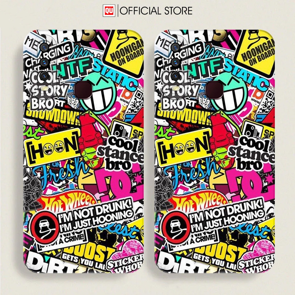 Case Hp VIVO Y12 Y12i Y15 Y17 Motif GRAFF - Silikon Hp VIVO Y12 - Casing VIVO Y15 - Cassing Hp