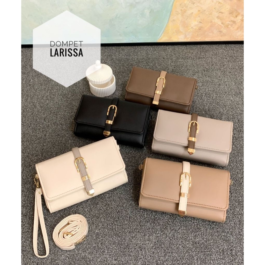 Pondoktascantik Dompet Tali Panjang Larissa Dompet Kartu Dompet Panjang