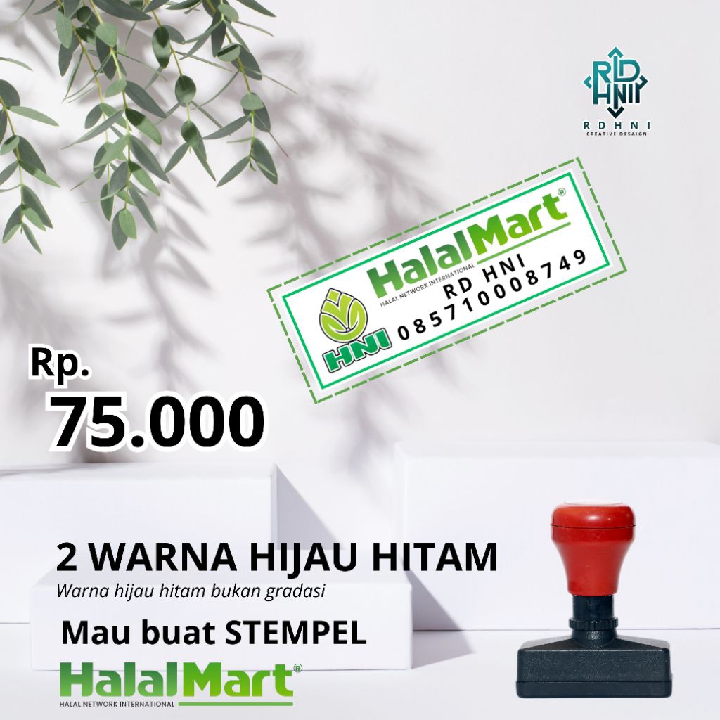 

STEMPEL HNI WARNA