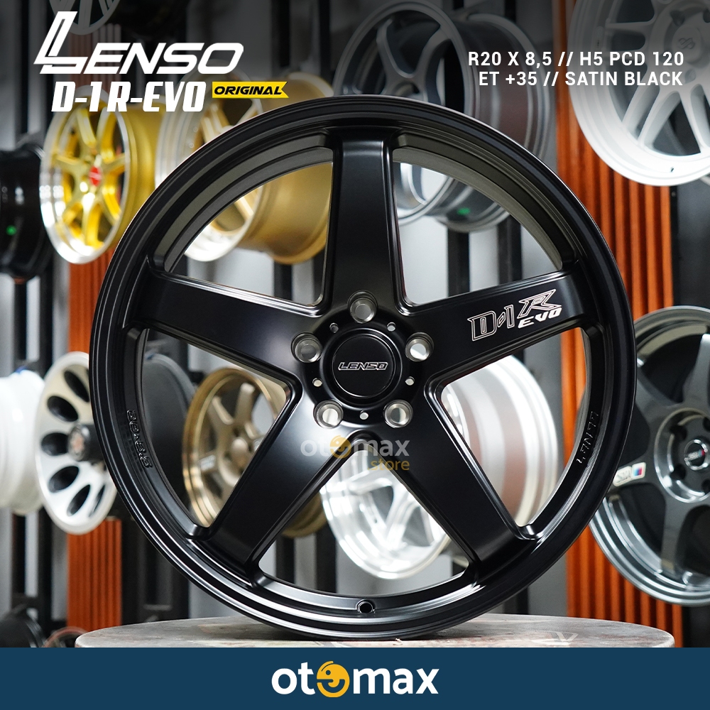 Velg Mobil Lenso D-1 R-EVO Ring 20 Satin Black