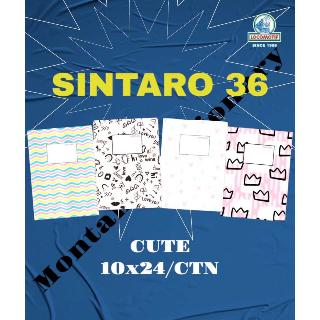 

[10/PAK} BUKU TULIS BOXY SINTARO ISI 36