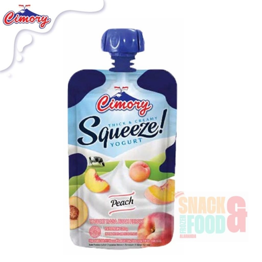 

Cimory Yogurt Squeeze Peach 120 g - 1 pc