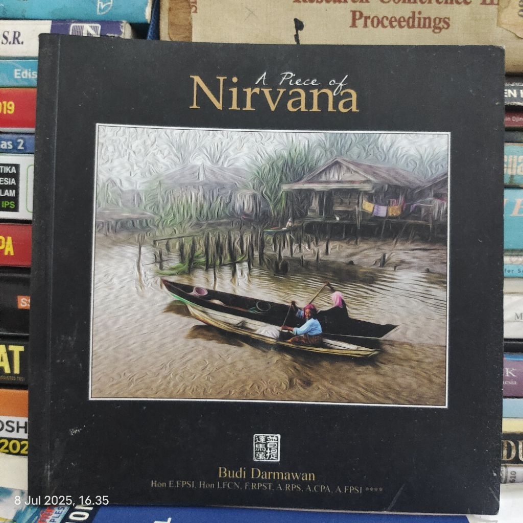 BUKU A PIECE OF NIRVANA OLEH BUDI DARMAWAN ORIGINAL