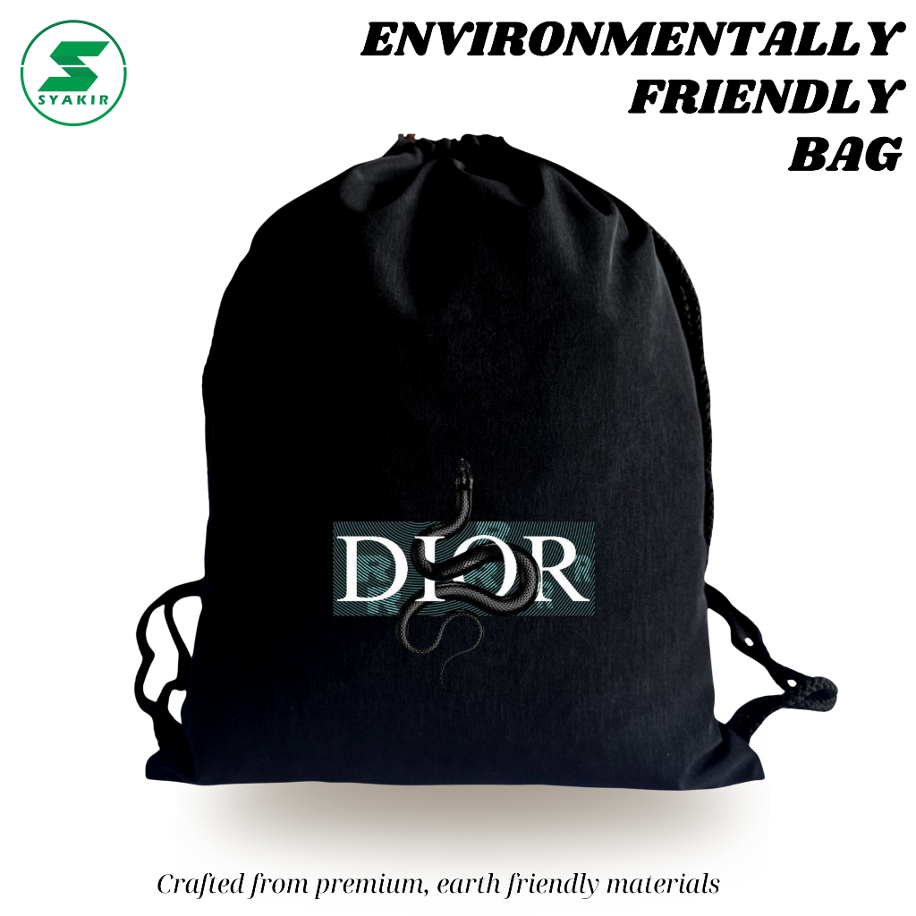 Tas serut Dewasa DIOR/Tas Serut Anak Kuliahan/Tas Serut OlahRaga Simple Termurah