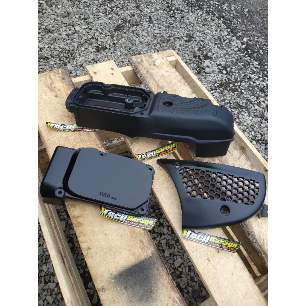 cover set cvt mio smile/sporty custom slim dan hexagon