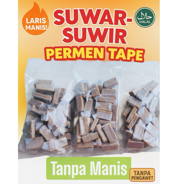

Suwar Suwir Permen Tape 250 g