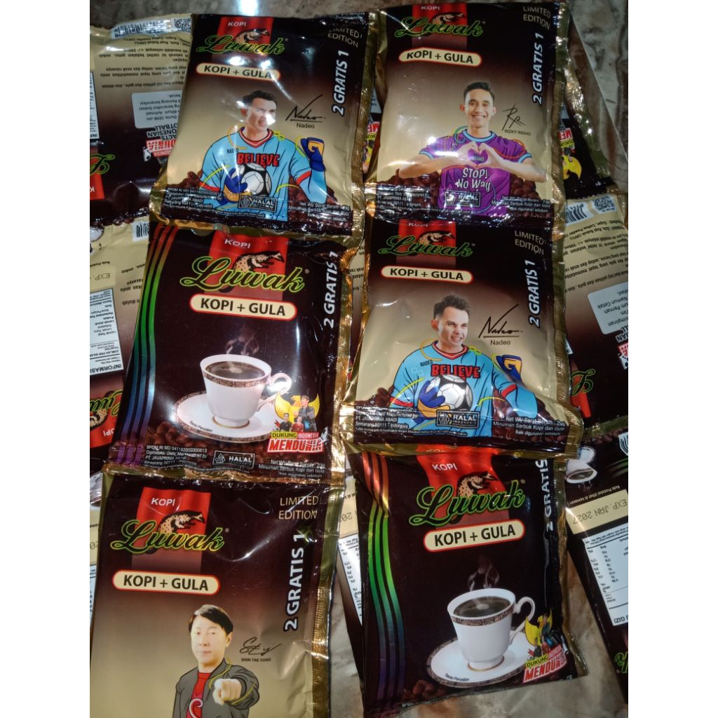 Luwak hitam 15 sachet 23gram-coffee-kopi instan Robusta