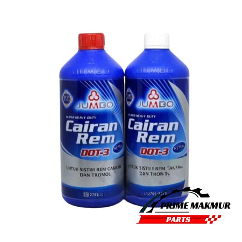 Jumbo Minyak Rem 1 Liter / Minyak Rem Jumbo DOT 3 Minyak Kopling Pelumas Rem