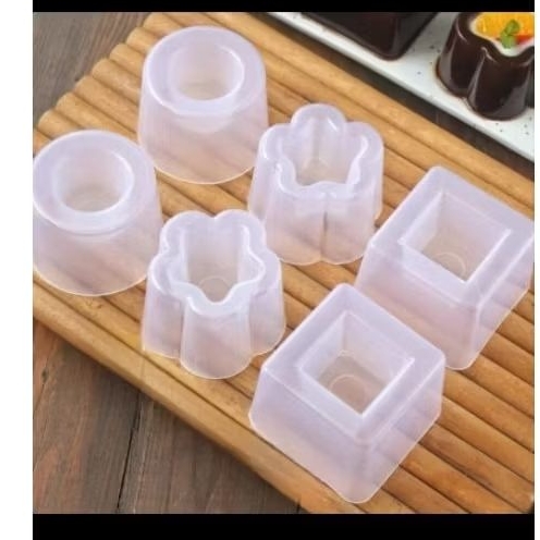 Cetakan Puding Nest Plastik Tebal Cetakan Puding Sarang Mini Dessert Mold Unik