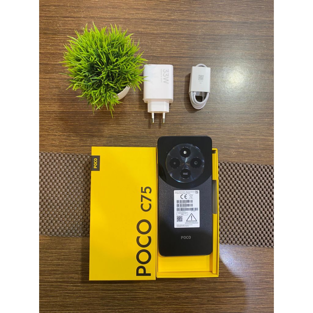 poco c75 8+8/256 hp baru dijual second