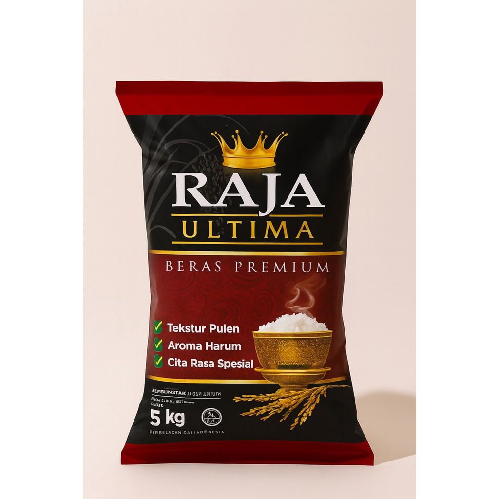 

Raja Ultima Beras Premium 5kg – Pulen Wangi, Cita Rasa Sultan!