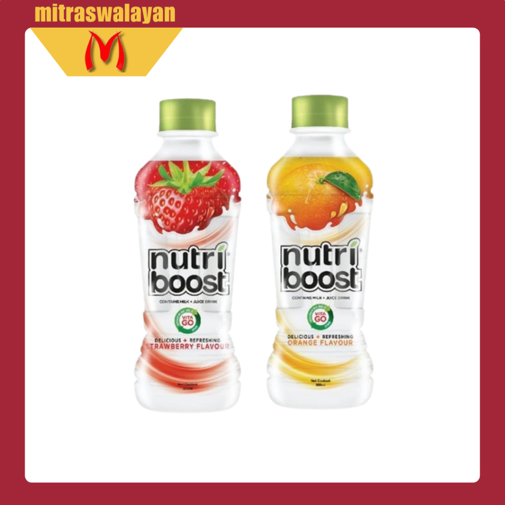 

NUTRIBOOST Milk + juice Kemasan Botol 300 ml
