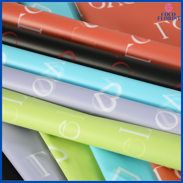 

Flower Wrapping Paper Varian love Kertas Buket Bunga Cellophane Florist Kertas Kado KB6172