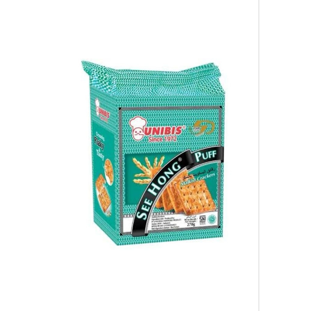 

Unibis Biscuit Super See Hong Puff 252 gram