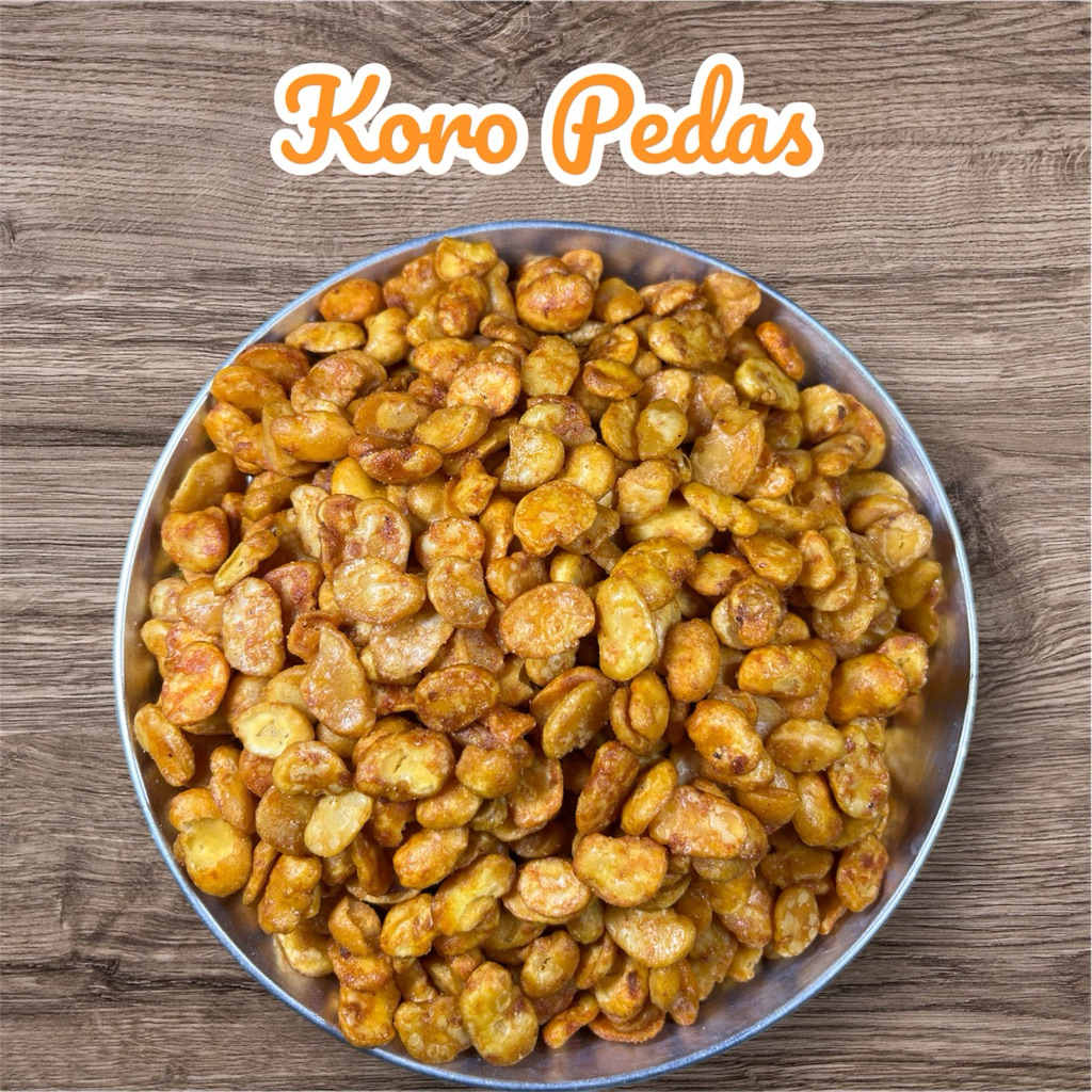 

Snack Kiloan | Koro Balado | Koro Pedas | Camilan Murah | Kacang Koro