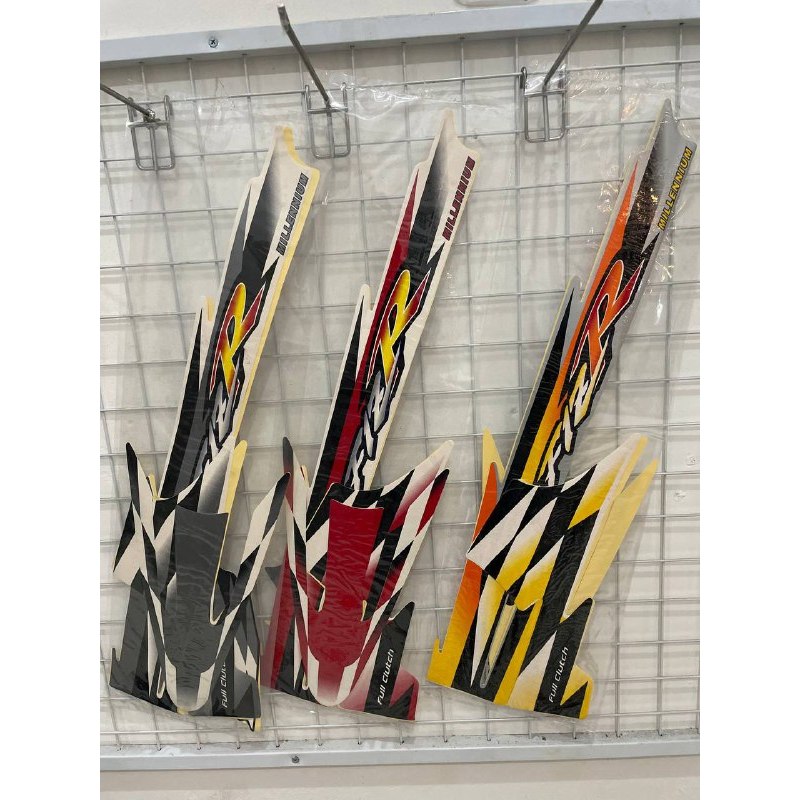 TERLARIS STRIP STRIPING STIKER BODY YAMAHA FIZ R F1ZR MILENIUM HITAM MERAH KUNING GOLD DLL BERKUALIT