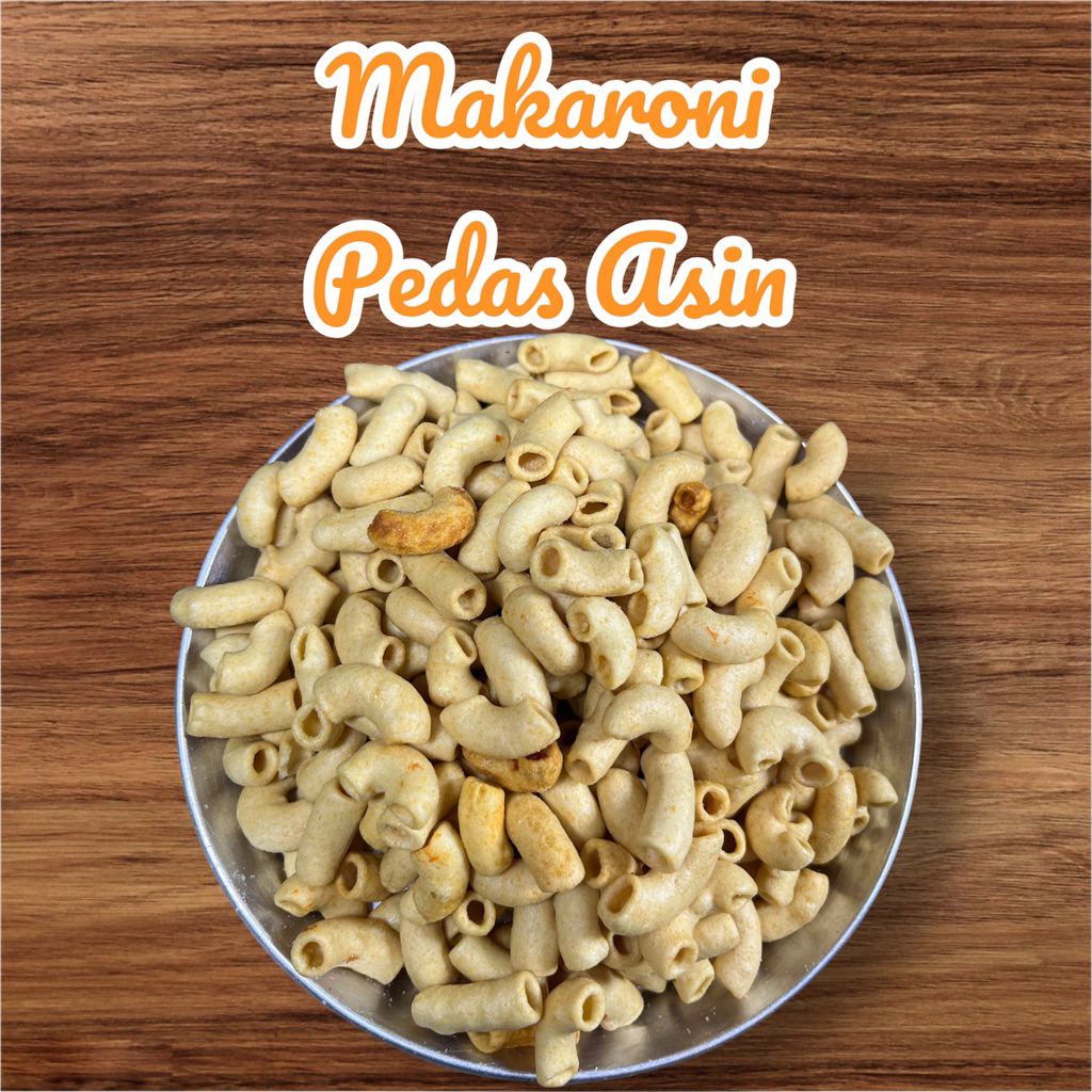 

Snack Kiloan | Makaroni Pedas Asin | Kerupuk Makaroni | Pedas Asin | Camilan Murah