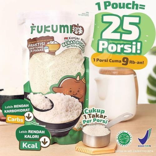 

FUKUMI BERAS PORANG 1 KG (HALAL) / SHIRATAKI BERAS INSTAN