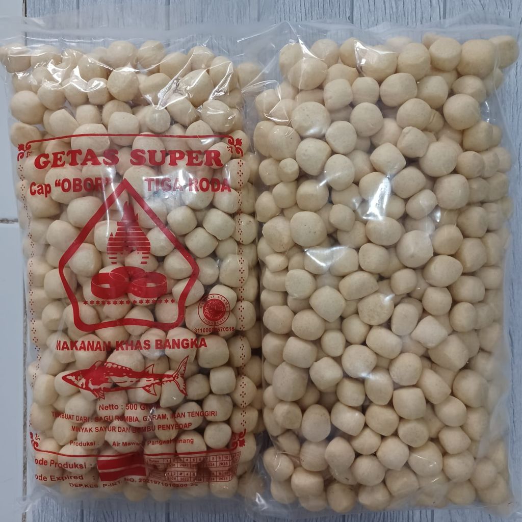 

Getas Ikan Tenggiri Obor Tiga Roda 250gram