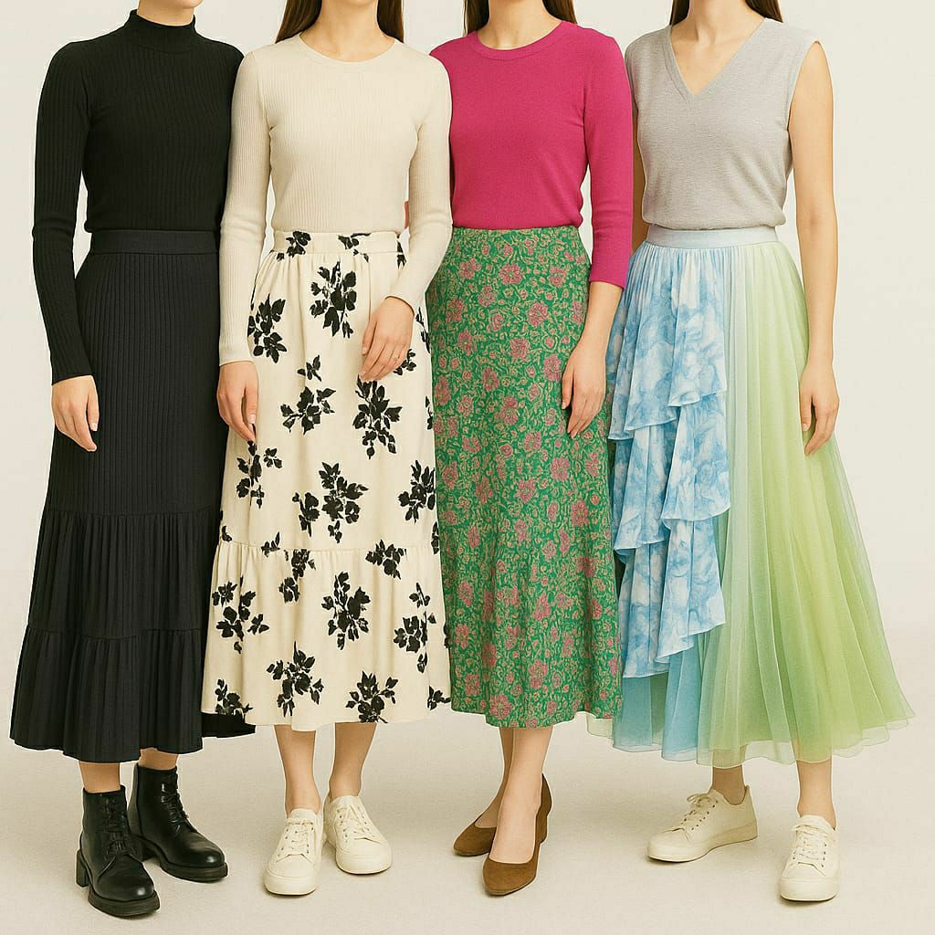 [PL][PART2] Rok Murah Panjang & Midi Megar /Mayung /Span Se Lutut /Kebaya / Kantor / Formal / Tutu B