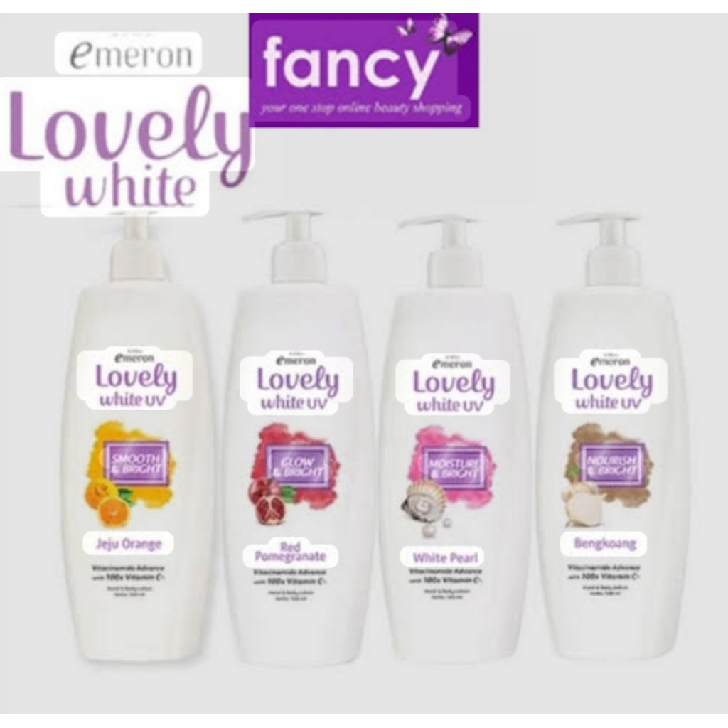 Hb lovely Pencet white uv 500ml