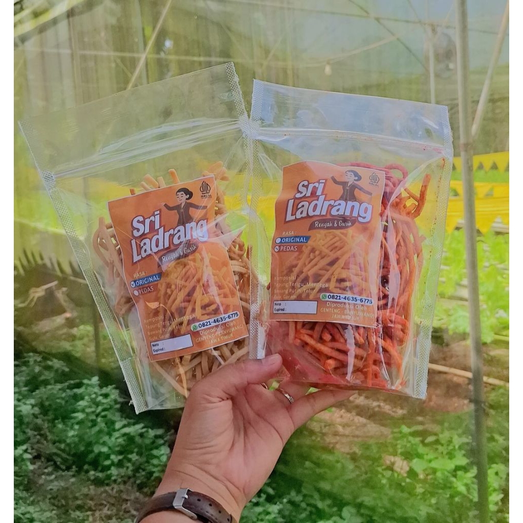 

100% Amanah LADRANG,MAKANAN RINGAN,ENAK,GURIH,RENYAH,COCOK TEMAN NONGKIMU