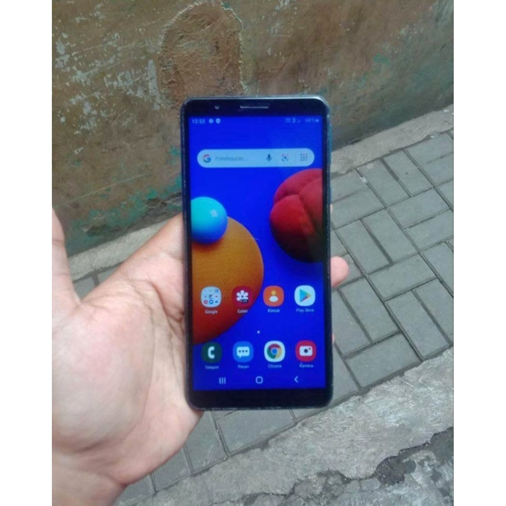 DI OBRAL MURAH HP SAMSUNG GALAXY A 01 COR  HP NORMAL SIAP PAKE SECOND BERKUALITAS
