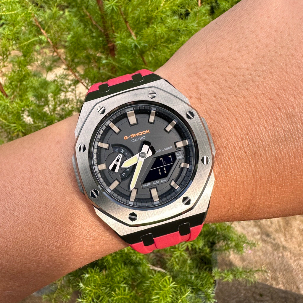 casio oak ga2100su g-shock ga-2100su original