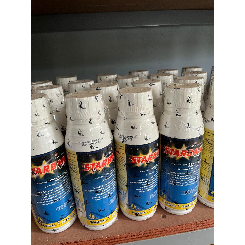 INSEKTISIDA STARBAN 585 EC 200 dan 400 ML PEMBASMI ULAT