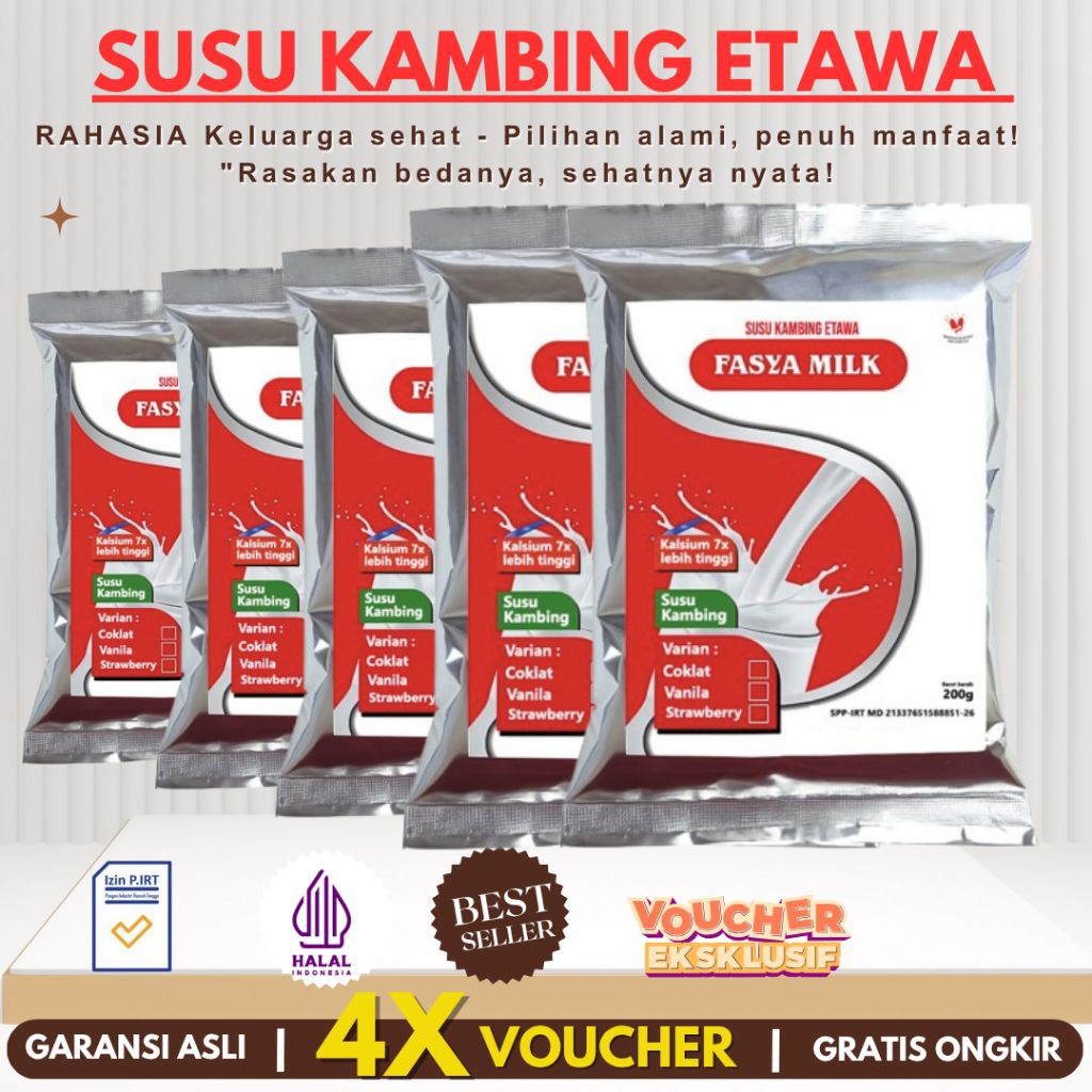 

Susu Kambing Etawa Menyembuhkan Nyeri Sendi Dan Tulang Bundling 5 pcs