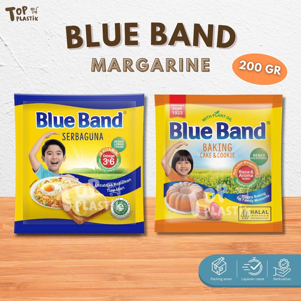 

Blue Band Serbaguna / Cake and Cookie 200gr