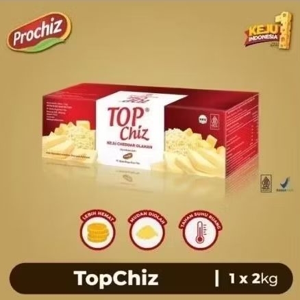 

(KEJU MURAH) TOP CHIZ KEJU CHEDDAR 2 Kg