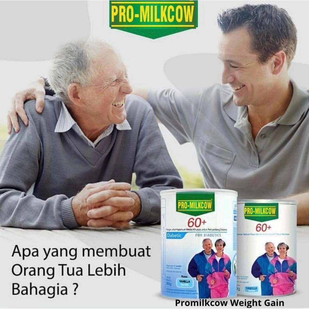 

PROMILKCOW WG 60+ Susu Lansia Orang Tua Vanilla + Cokelat 200 Gram Nutrisi Tinggi Kalsium Untuk Tulang, Sendi, dan Otot