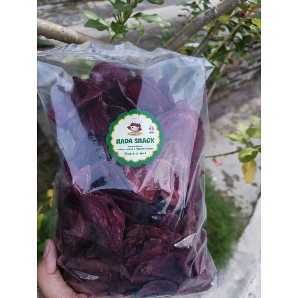 

Keripik Ketela Ungu Oke