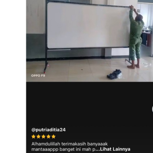 

whiteboard doubleface 120 x 240cm-nonmagnet