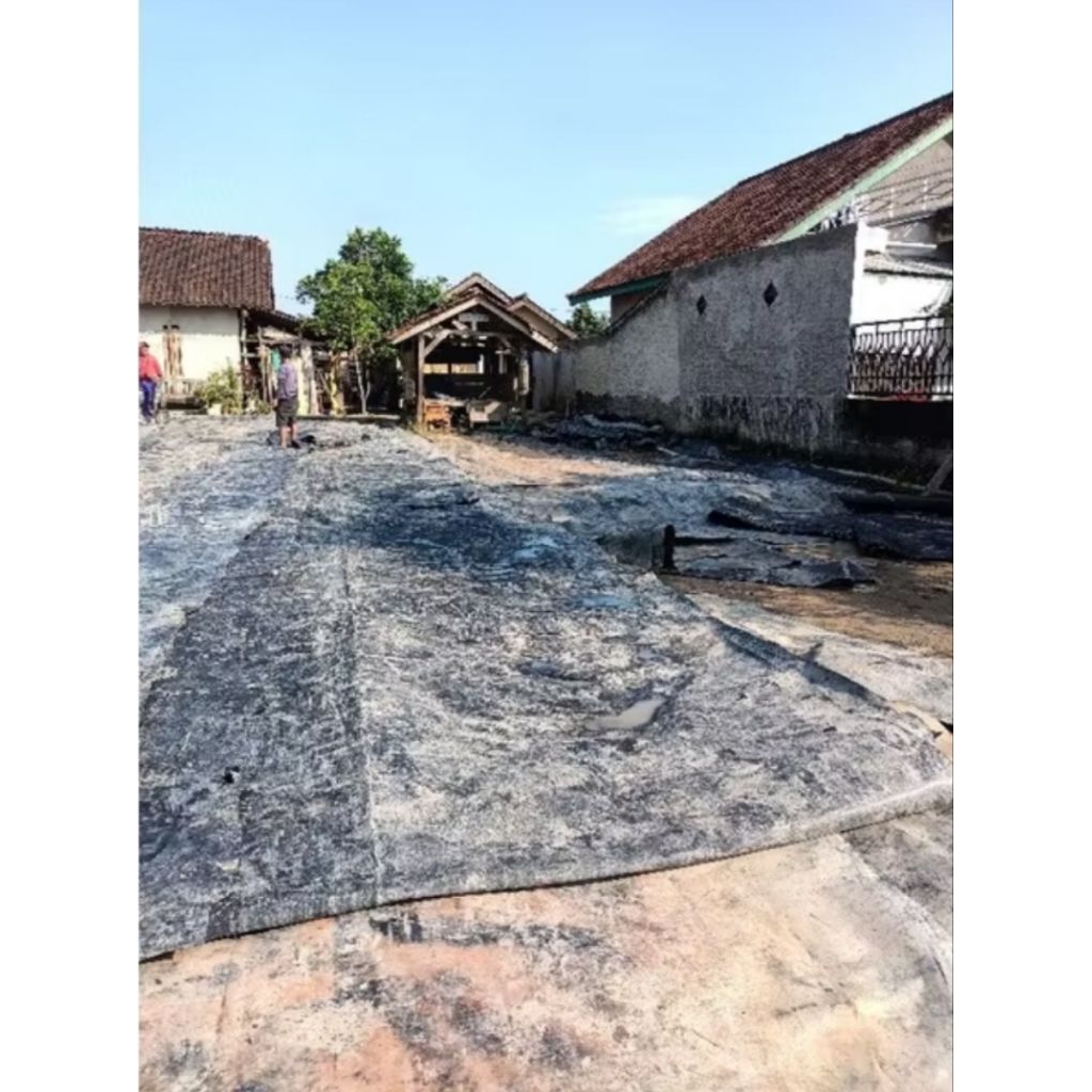 geomembran HDPE 500 micron 7 x 15 m