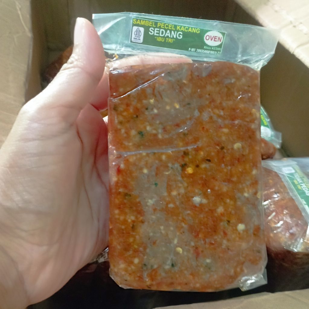 

Sambel Pecel 3kg Oven Non MSG Tanpa Pengawet Khas Kediri Jawa Timur Tidak Pedas Pedas Sedang