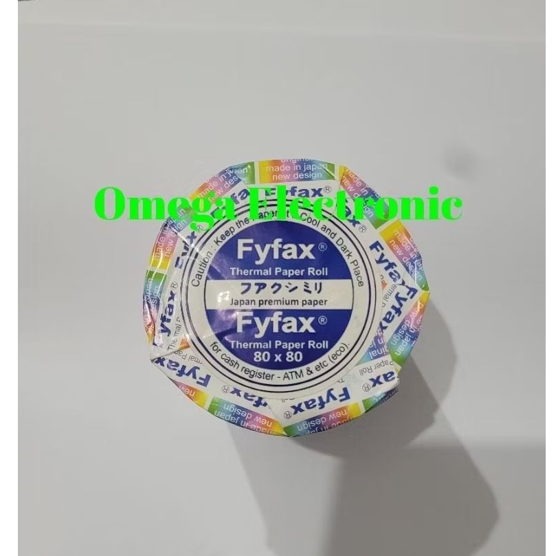 FYFAX Kertas Kasir Thermal 80 x 80 Thermal Paper Roll 80mm Fyfax 80x80