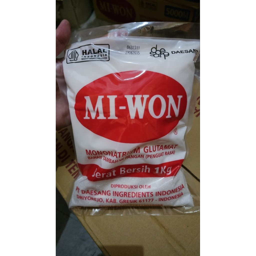 

Micin Miwon 1 KG MSG Miwon 1 kg penyedap rasa
