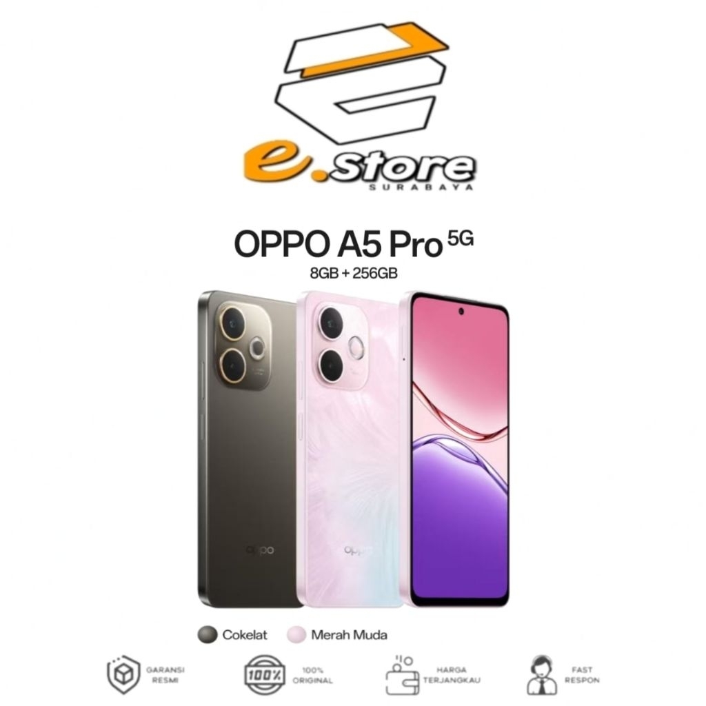 OPPO A5 PRO 5G {8GB/256GB} GARANSI RESMI OPPO INDONESIA