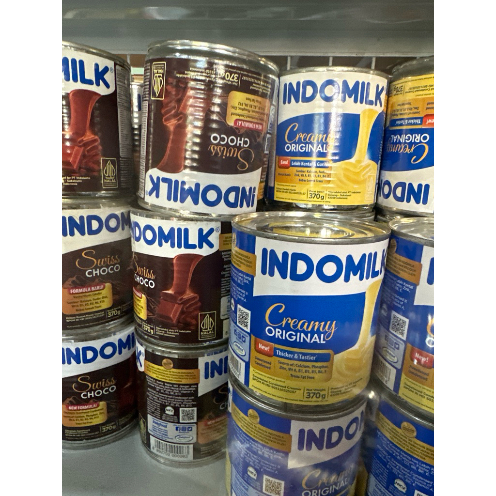 

GROISIR MURAH SEMBAKO SUSU KENTAL MANIS INDOMILK COKLAT DAN PUTIH 3 kaleng