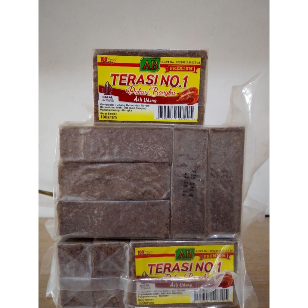 

terasi udang bangka asli 100gr no 1