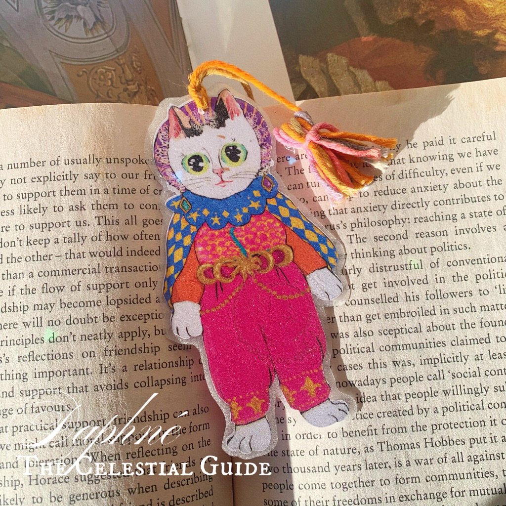 

Bookmark with Tassel / pembatas buku Queen Daphne The Celestial Guide