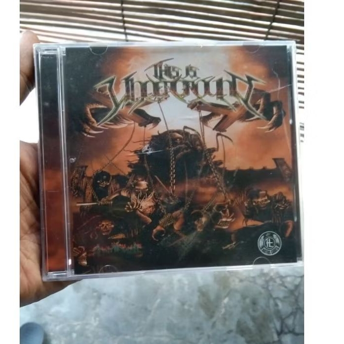 kaset CD kompilasi band metal this is under ground