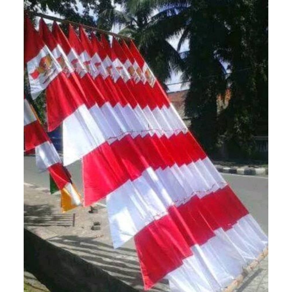bendera umbul Umbul garuda 8 gelombang