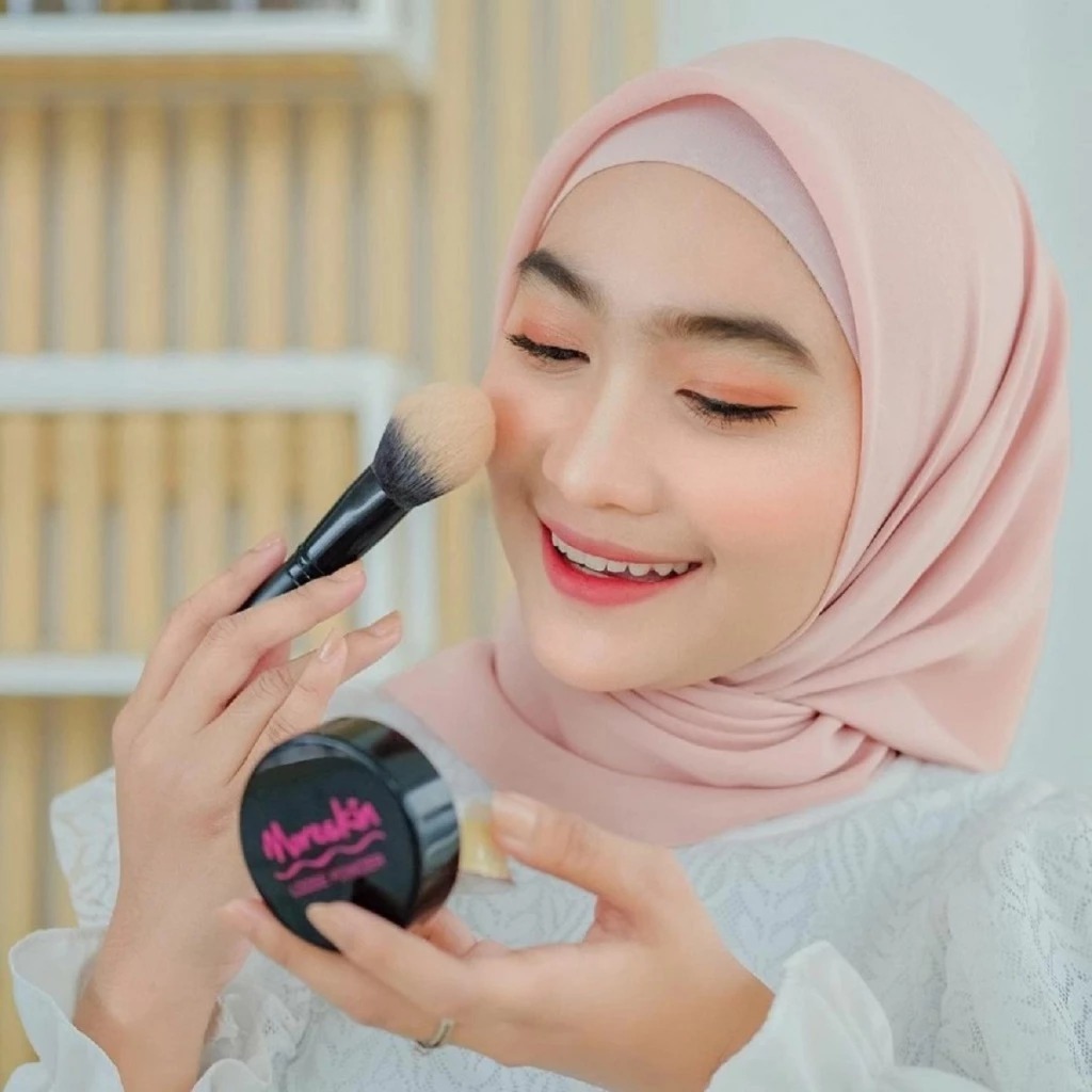 Bedak Moreskin Nasa - Moreskin Loose Powder Natural - Lpowder Nasa - Bedak Nasa - Original - Bpom